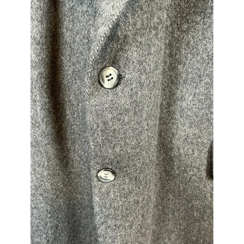 Jeremy Peters Mens Gray Camel Hair Blend Blazer Sport‎ Coat Made in USA Vintage